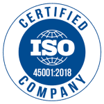 ISO 45001:2018 certified